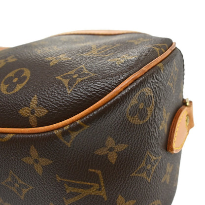 Louis Vuitton Blois Handbag Monogram Canvas, Brown, Canvas, Shoulder Bag