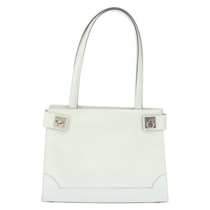 Celine Tote bag Leather, WHITE, LEATHER, Tote bag