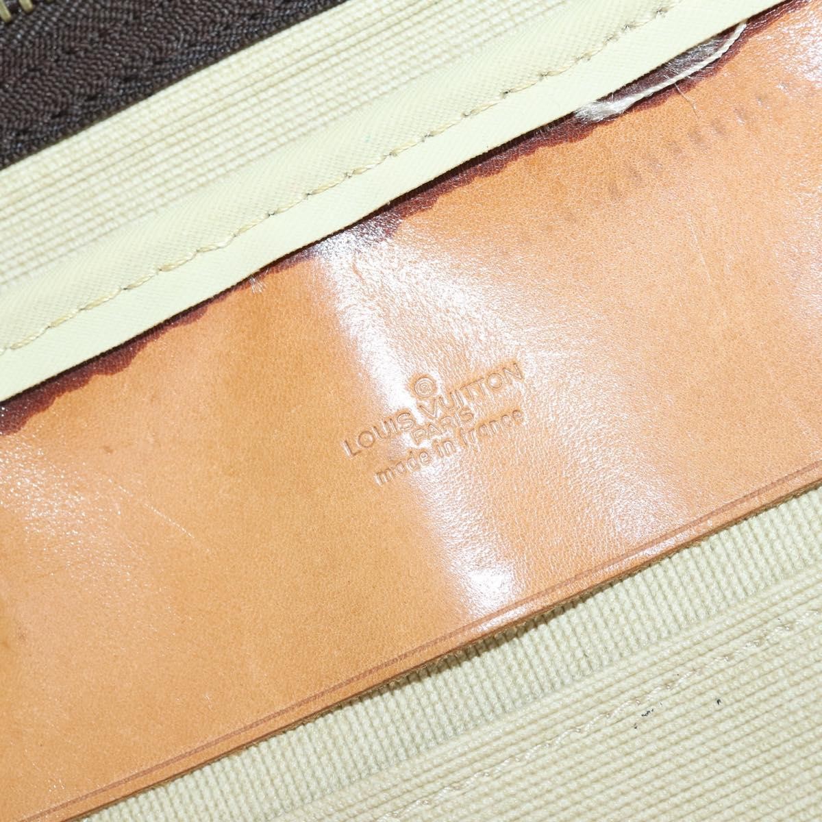 Louis Vuitton Sirius Handbag Monogram Canvas, BROWN, CANVAS, Travel bag