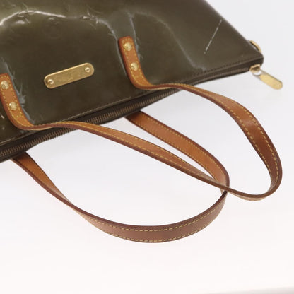 Louis Vuitton Bellevue Handbag Monogram Vernis, BROWN, PATENT_LEATHER, Tote bag