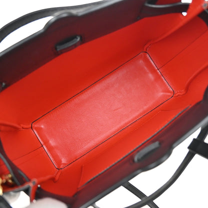 Loewe Lazo Bag Leather, BLACK, LEATHER, Handbag