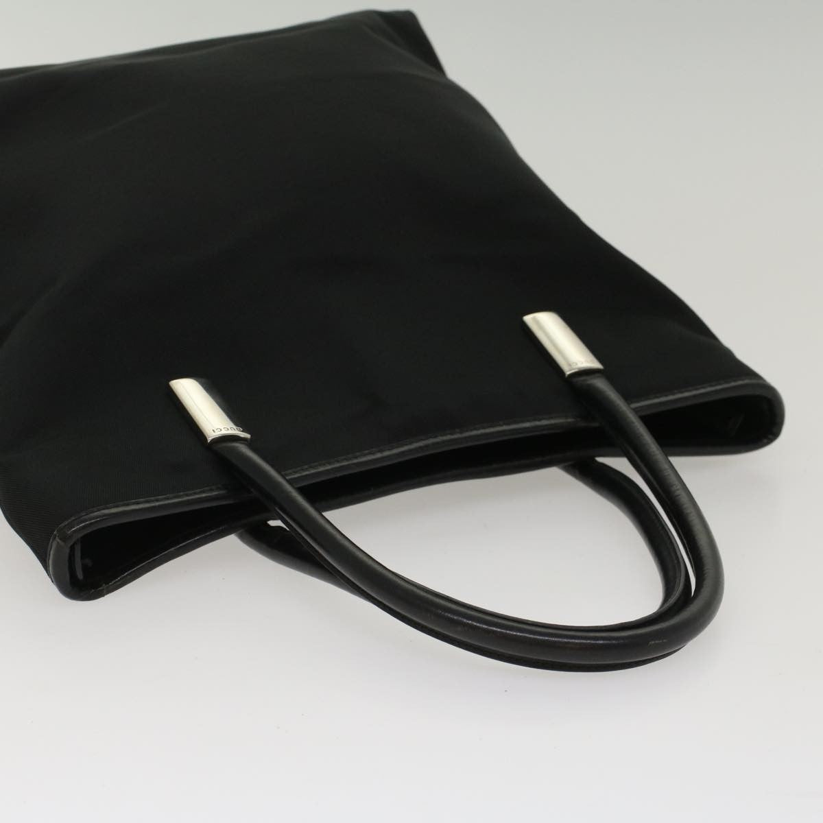 Gucci Vintage Handbag Nylon, BLACK, NYLON, Handbag