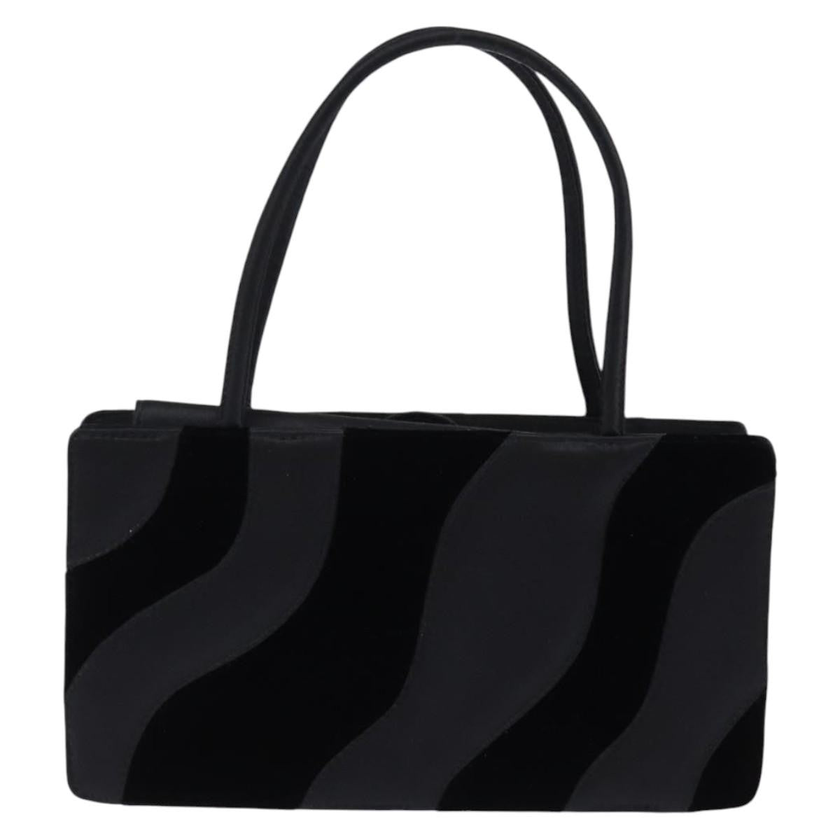 Bottega Veneta Vintage handbag Velvet, BLACK, VELVET, Handbag