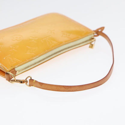 Louis Vuitton Lexington Pochette Monogram Vernis, YELLOW, PATENT_LEATHER, Clutche & pouche