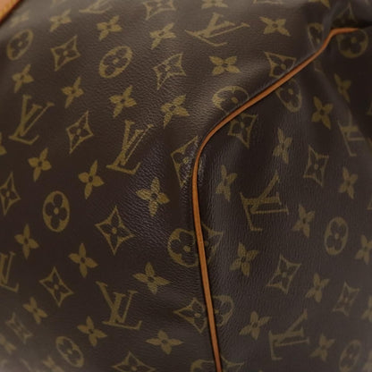 Louis Vuitton Keepall Bag Monogram Canvas, BROWN, CANVAS, Travel bag
