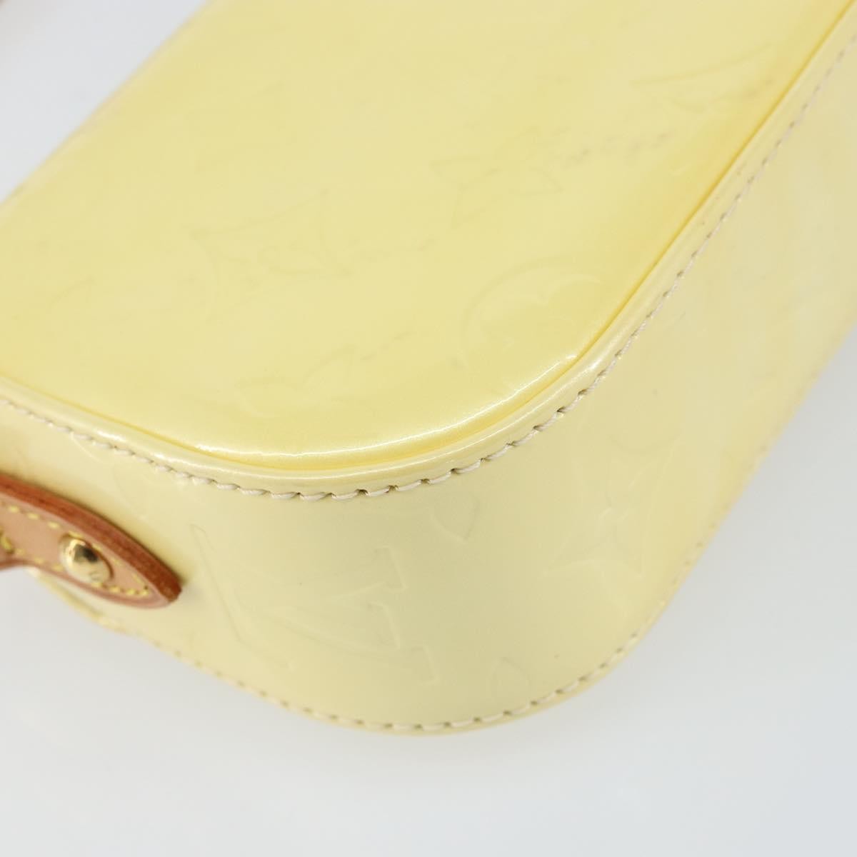 Louis Vuitton Malibu Street Handbag Monogram Vernis, BEIGE, PATENT_LEATHER, Clutche & pouche