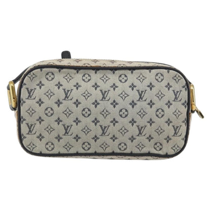 Louis Vuitton Juliette Crossbody Bag Mini Lin, BLUE, CANVAS, Shoulder bag