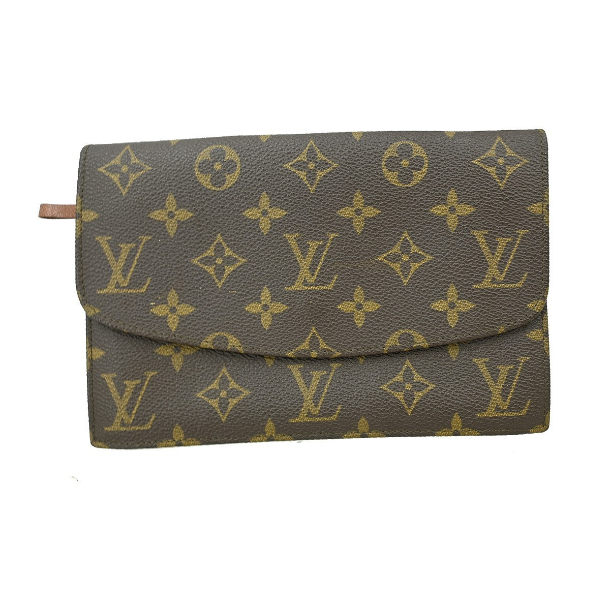 Louis Vuitton Pochette Rabat Monogram Canvas, BROWN, CANVAS, Clutche & pouche