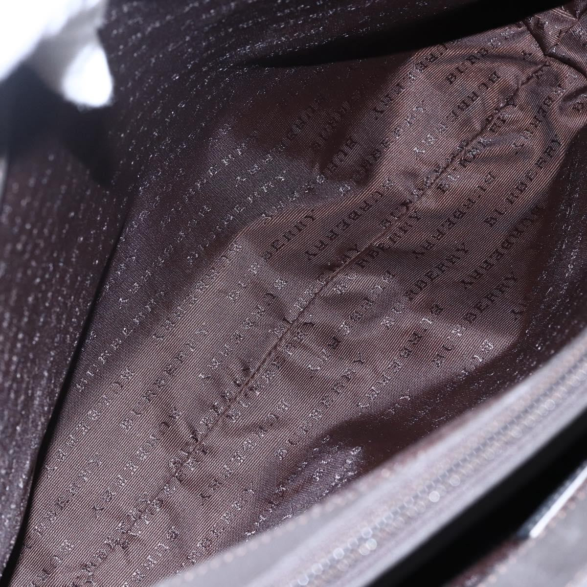 Burberry Nova Handbag Canvas, BROWN, PVC, Handbag