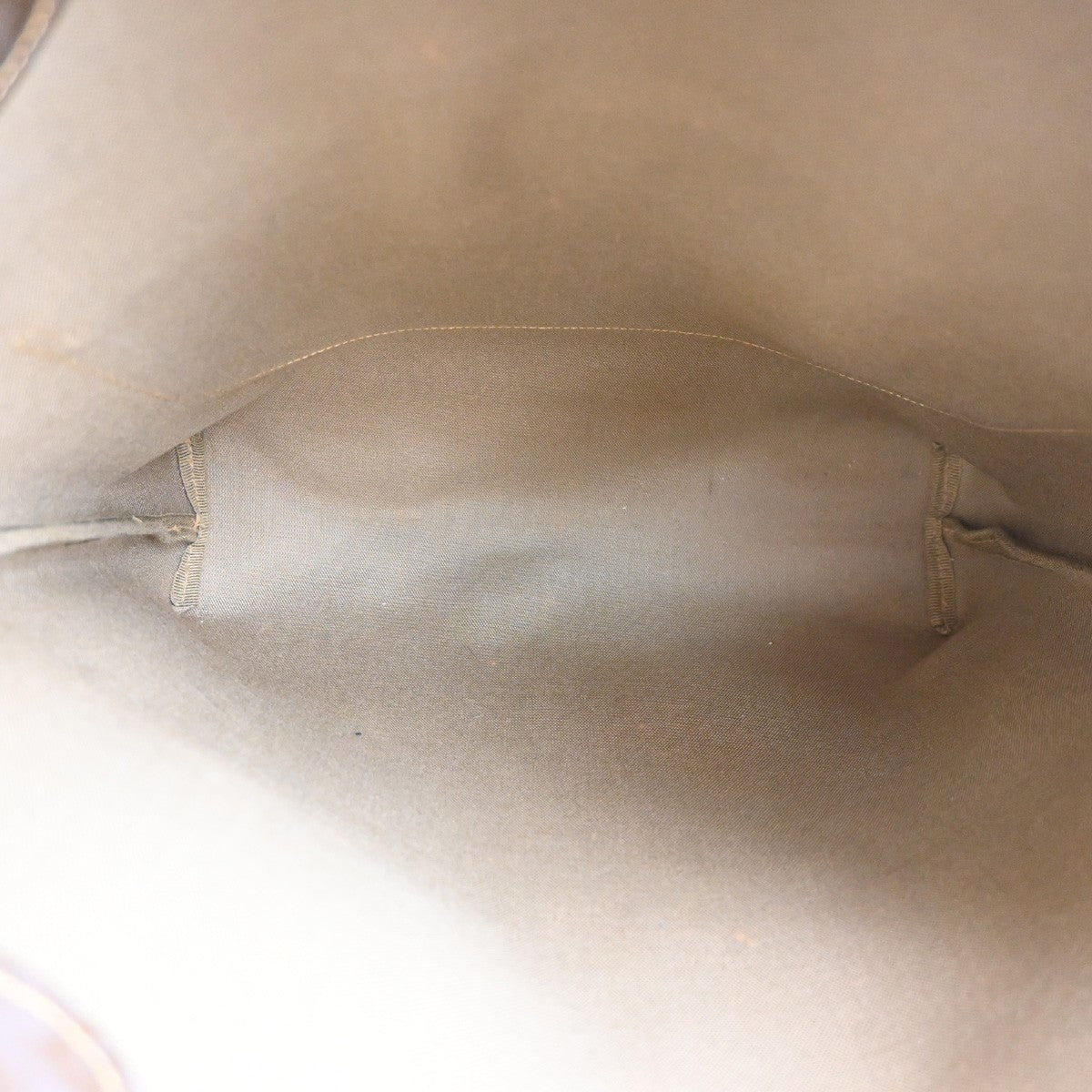 Gucci Vintage Web Strap Tote GG Coated Canvas, BEIGE, PVC, Tote bag