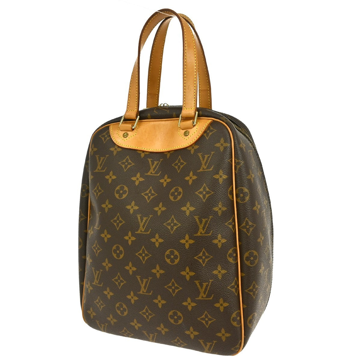 Louis Vuitton Excursion Handbag Monogram Canvas, BROWN, CANVAS, Handbag