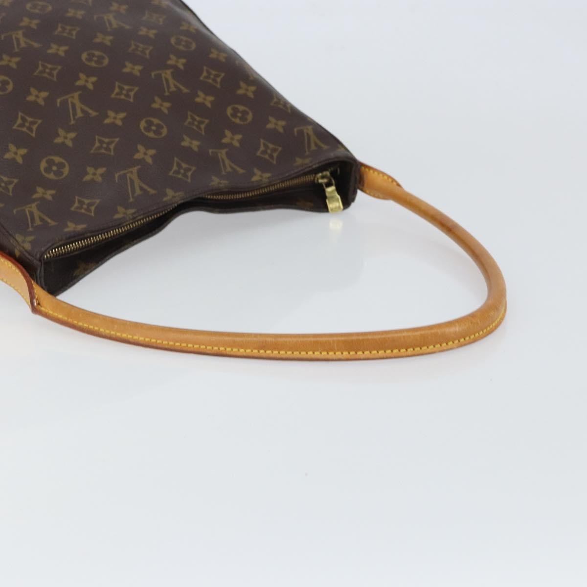 Louis Vuitton Looping Handbag Monogram Canvas, BROWN, CANVAS, Shoulder bag