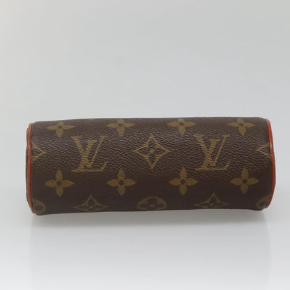 Louis Vuitton Papillon Pochette Monogram Canvas, BROWN, CANVAS, Handbag