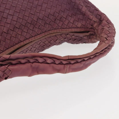 Bottega Veneta Veneta Hobo Intrecciato Nappa, PURPLE, LEATHER, Shoulder bag