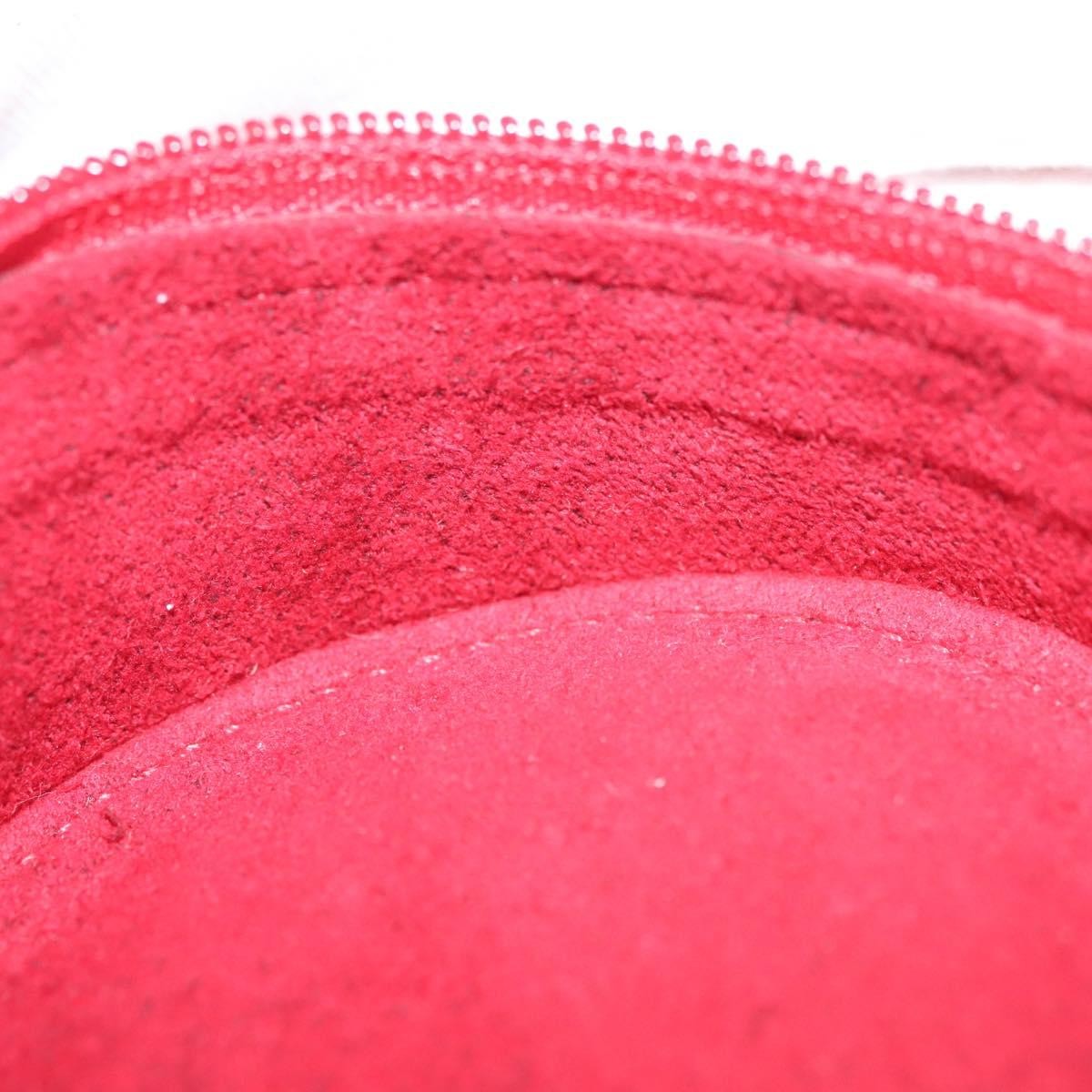 Louis Vuitton Ecrin Bijoux Pouch Epi Leather, RED, LEATHER, Clutche & pouche