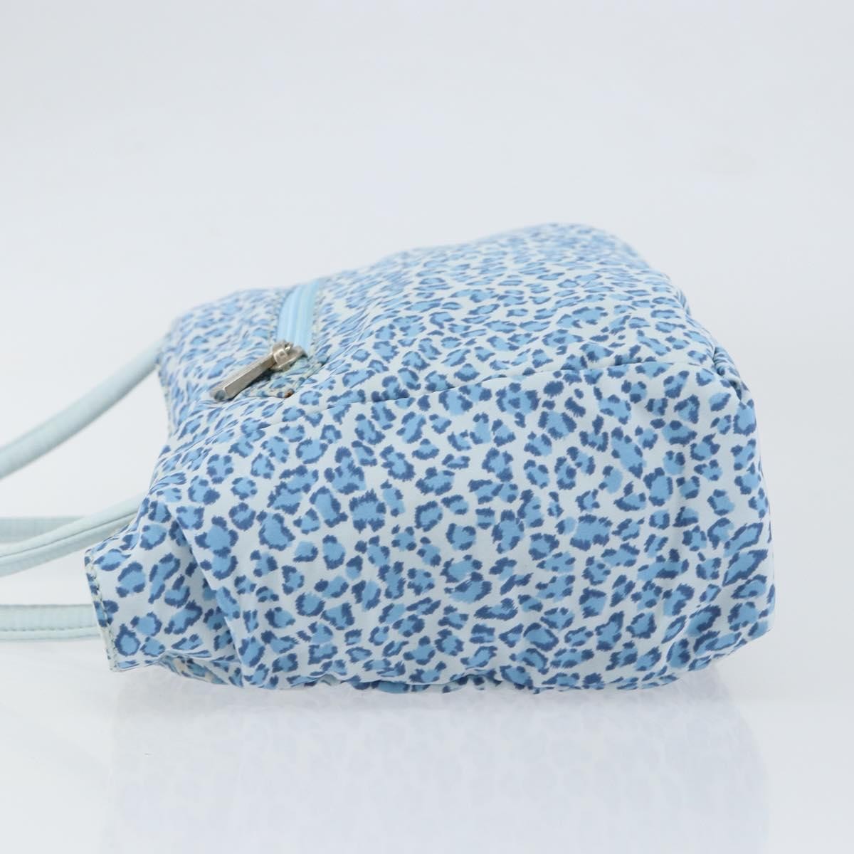 Bottega Veneta Vintage Tote Bag Nylon, BLUE, NYLON, Tote bag