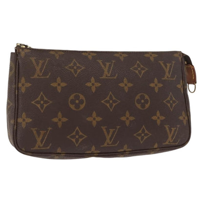 Louis Vuitton Pochette Accessoires NM Monogram Canvas, BROWN, CANVAS, Clutche & pouche