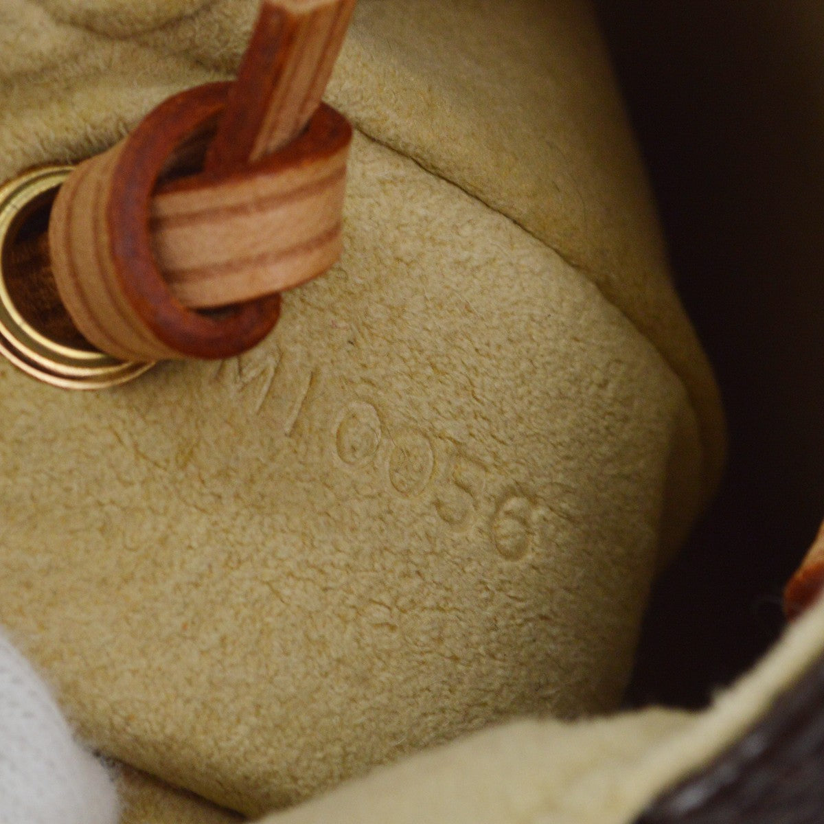 Louis Vuitton Cancun Pochette Monogram Canvas, BROWN, CANVAS, Clutche & pouche