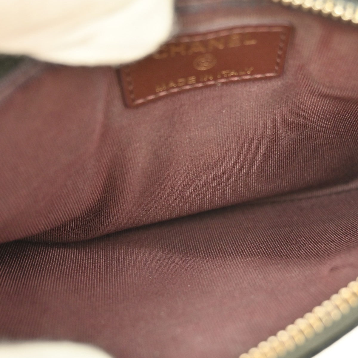 Chanel CC Card Case Quilted Caviar, BLACK, LEATHER, Wallets