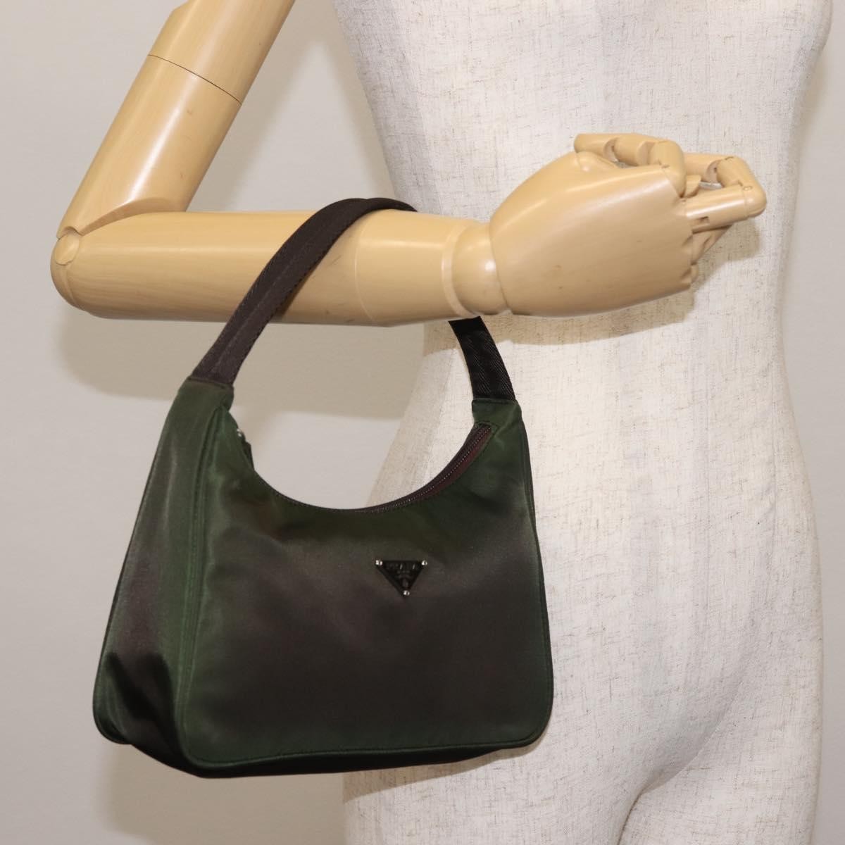 Prada Re-Edition 2000 Hobo Tessuto, GREEN, NYLON, Shoulder bag