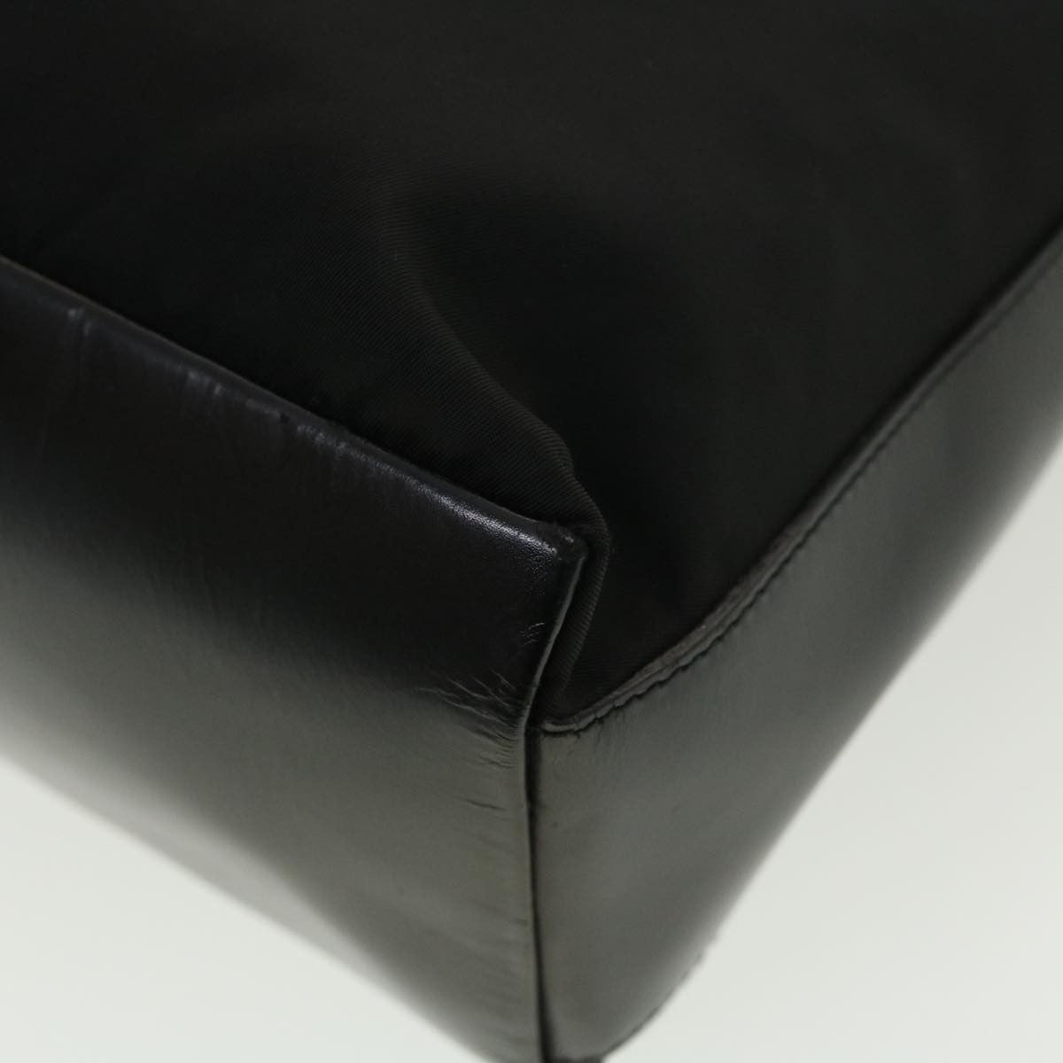 Prada Vintage Shoulder Bag Tessuto, BLACK, NYLON, Shoulder bag