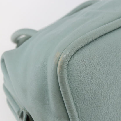 Celine Vintage Doctor Bag Leather, GREEN, LEATHER, Handbag