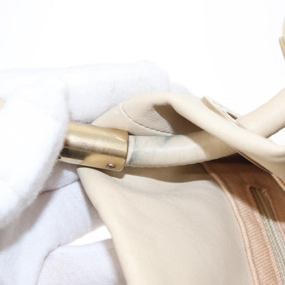 Chanel Camellia Tote Leather, BEIGE, LEATHER, Tote bag