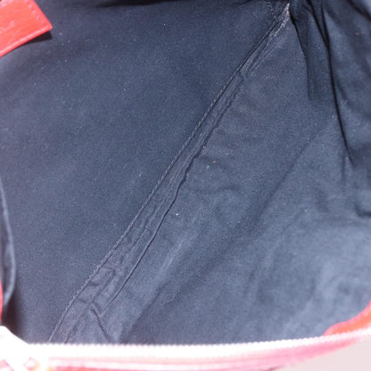 Balenciaga Classic City Clip Pouch Leather, RED, LEATHER, Clutche & pouche