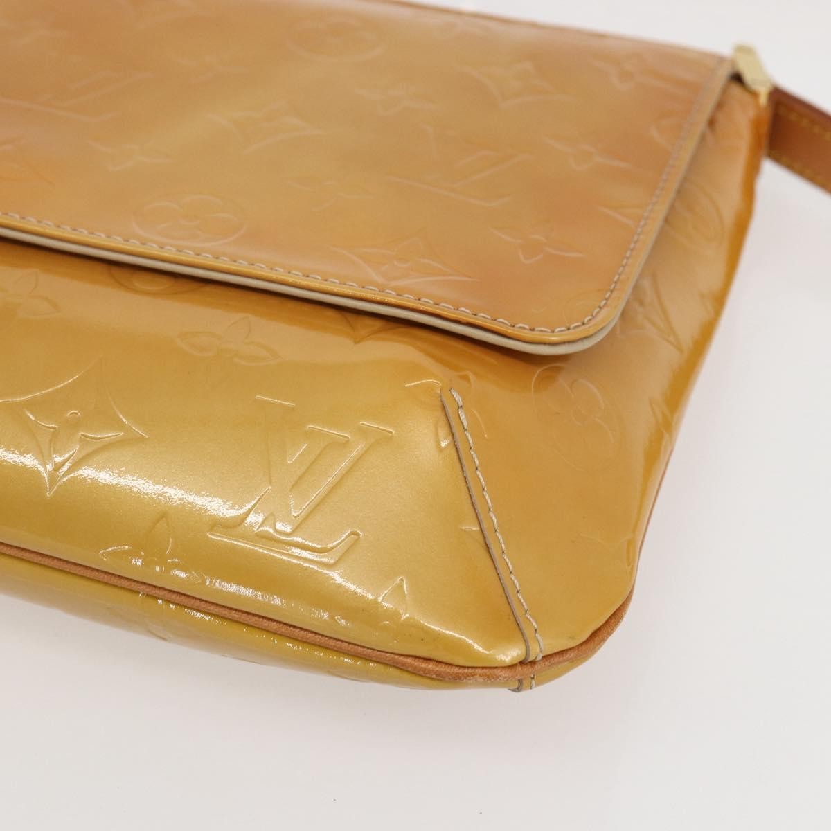 Louis Vuitton Thompson Street Handbag Monogram Vernis, BEIGE, PATENT_LEATHER, Shoulder bag