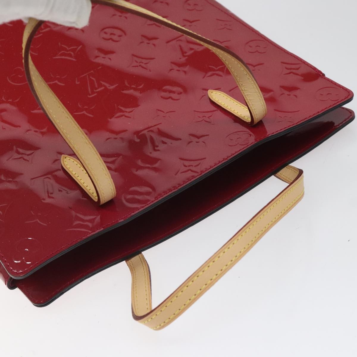 Louis Vuitton Catalina Handbag Monogram Vernis, PINK, PATENT_LEATHER, Handbag