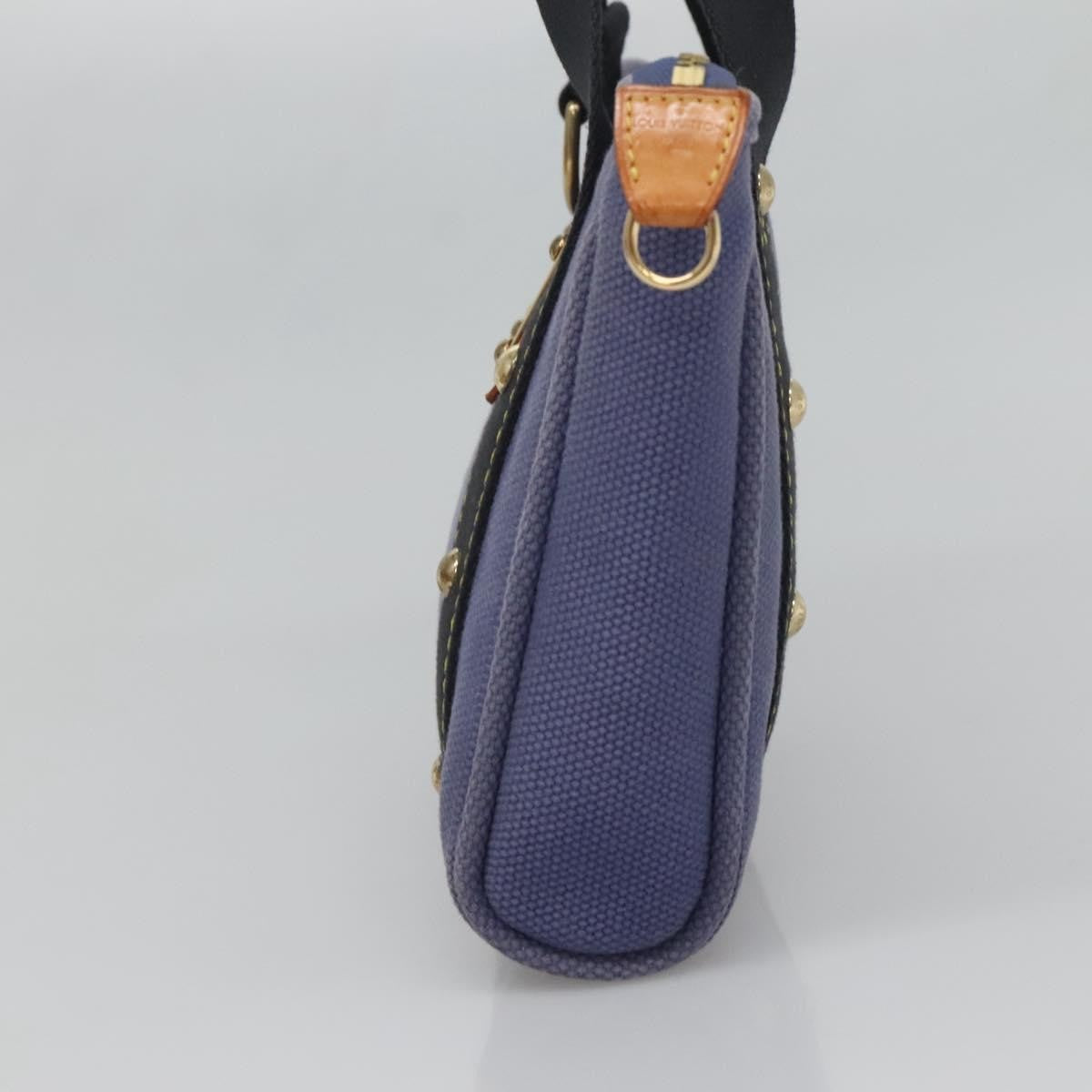 Louis Vuitton Antigua Tote Canvas, BLUE, CANVAS, Tote bag