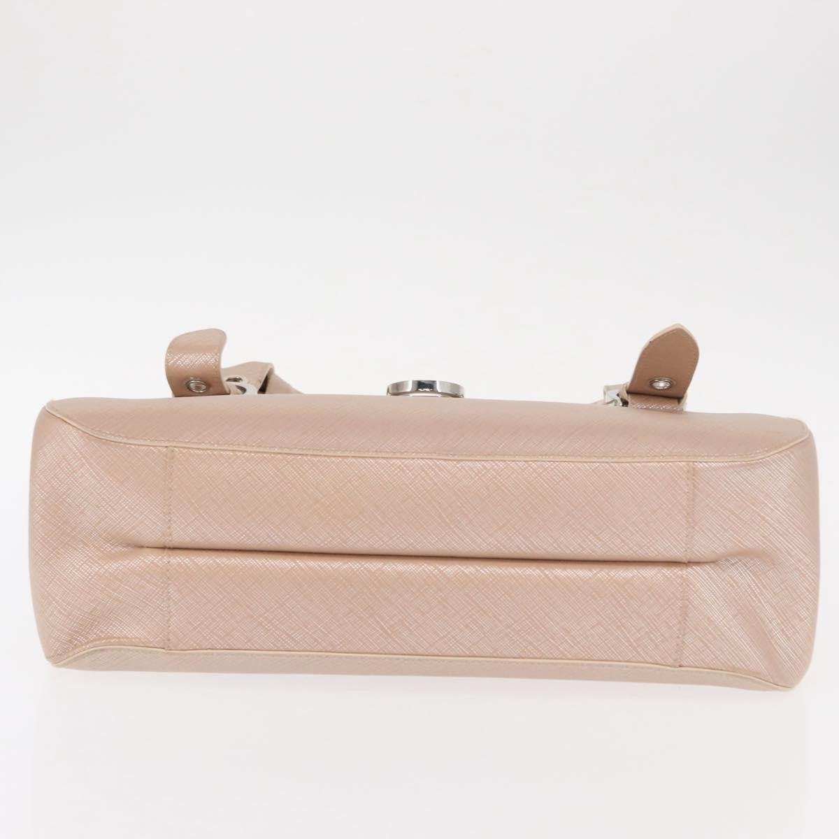 Salvatore Ferragamo Gancini Shoulder Bag Leather, PINK, LEATHER, Shoulder bag