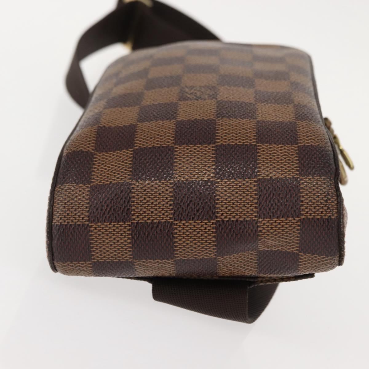Louis Vuitton Geronimos Waist Bag Damier, BROWN, CANVAS, Shoulder bag
