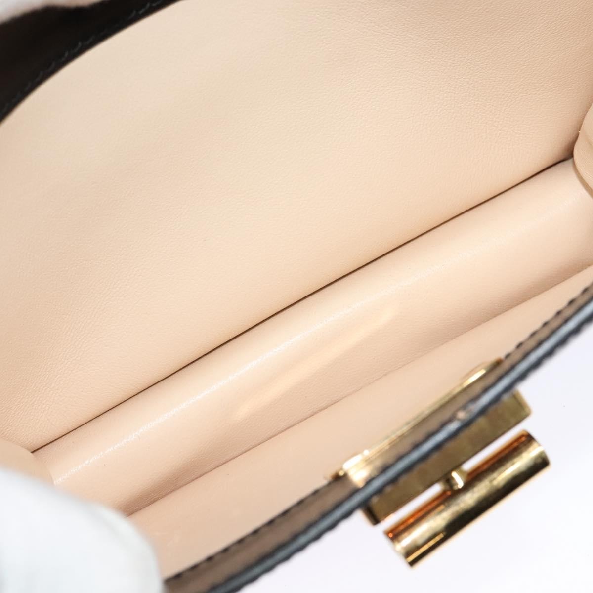 Chloe Louise Shoulder Bag Leather, BLACK, LEATHER, Shoulder bag