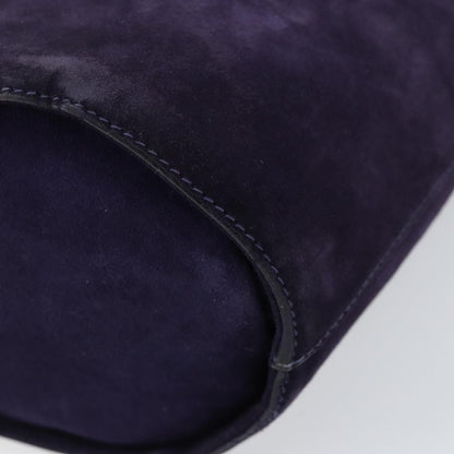 Salvatore Ferragamo Vala Handbag Suede, PURPLE, SUEDE, Handbag