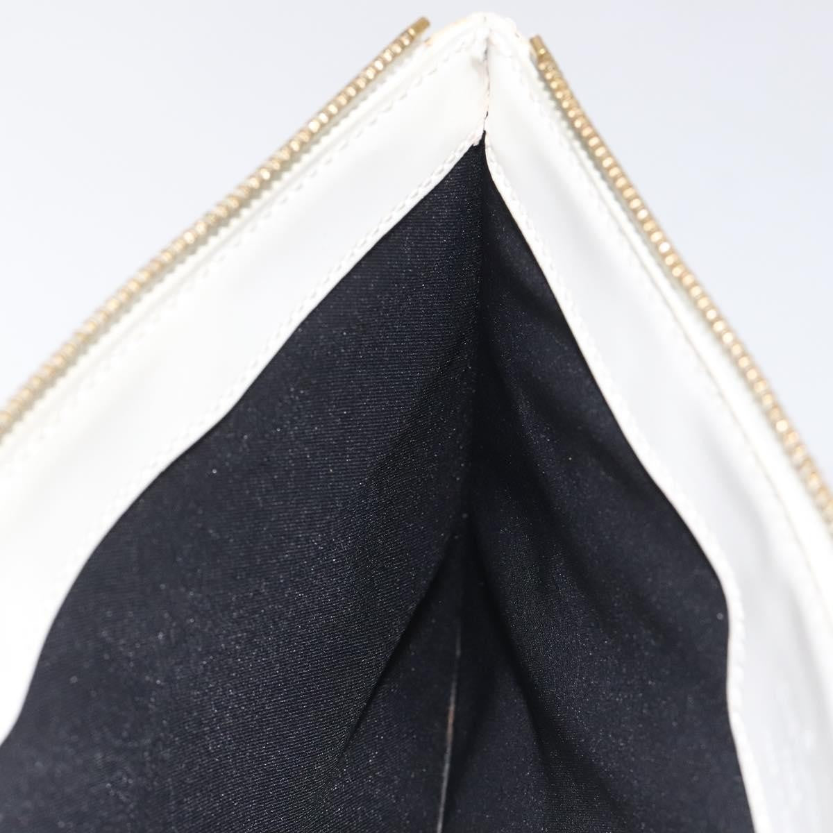 Louis Vuitton Delmonico Pochette Stretch Epi Leather, BEIGE, LEATHER, Clutche & pouche