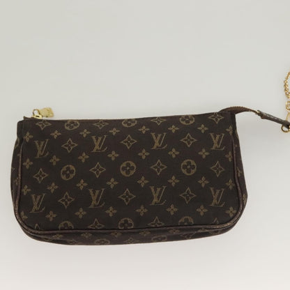 Louis Vuitton Bucket Bag Canvas, BROWN, CANVAS, Handbag