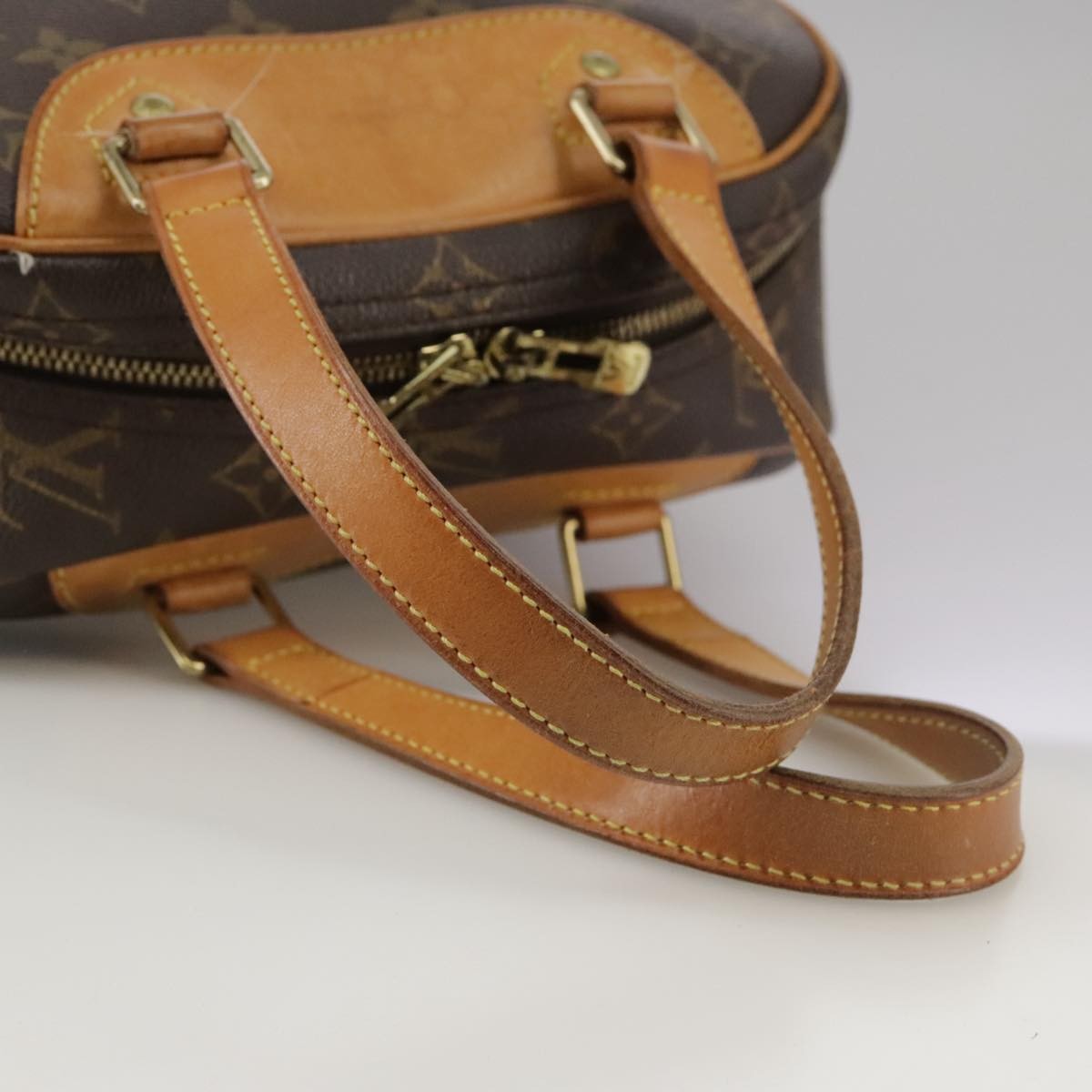 Louis Vuitton Excursion Handbag Monogram Canvas, BROWN, CANVAS, Handbag