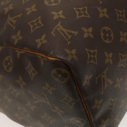 Louis Vuitton Keepall Bag Monogram Canvas, BROWN, CANVAS, Travel bag