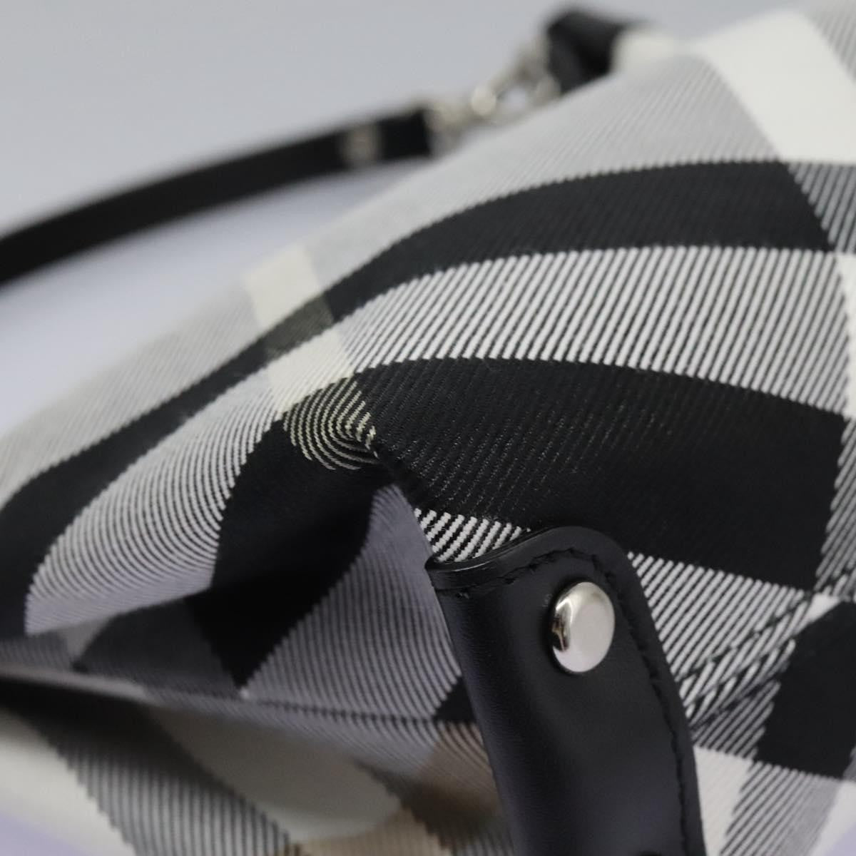 Burberry Nova check Pochette Nylon, GRAY, CANVAS, Clutche & pouche