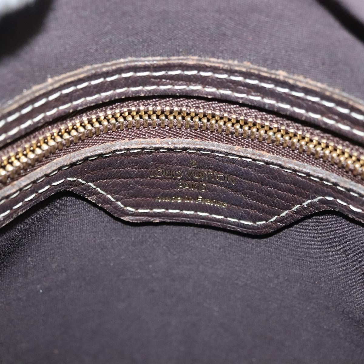 Louis Vuitton Bucket Bag Canvas, BROWN, CANVAS, Handbag