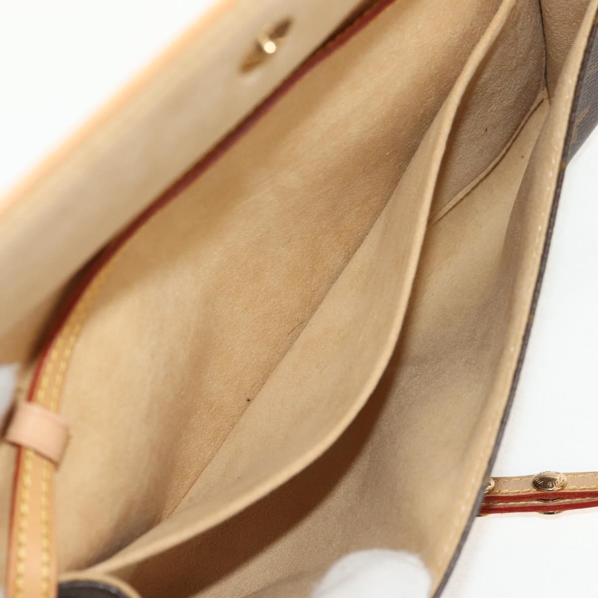 Louis Vuitton Twin Handbag Monogram Canvas, BROWN, CANVAS, Shoulder bag