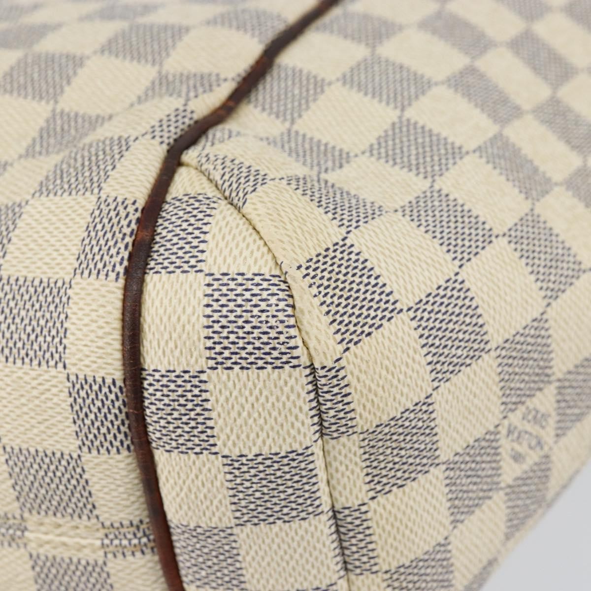 Louis Vuitton Totally Handbag Damier, WHITE, CANVAS, Tote bag