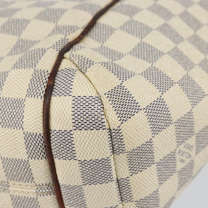 Louis Vuitton Totally Handbag Damier, WHITE, CANVAS, Tote bag