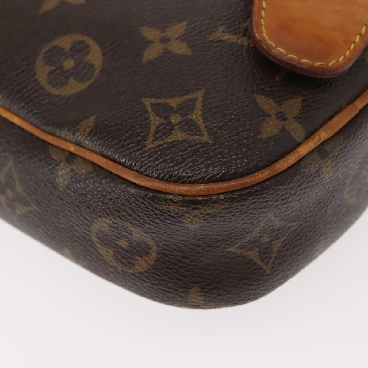 Louis Vuitton Pochette Gange Monogram Canvas, BROWN, CANVAS, Shoulder bag
