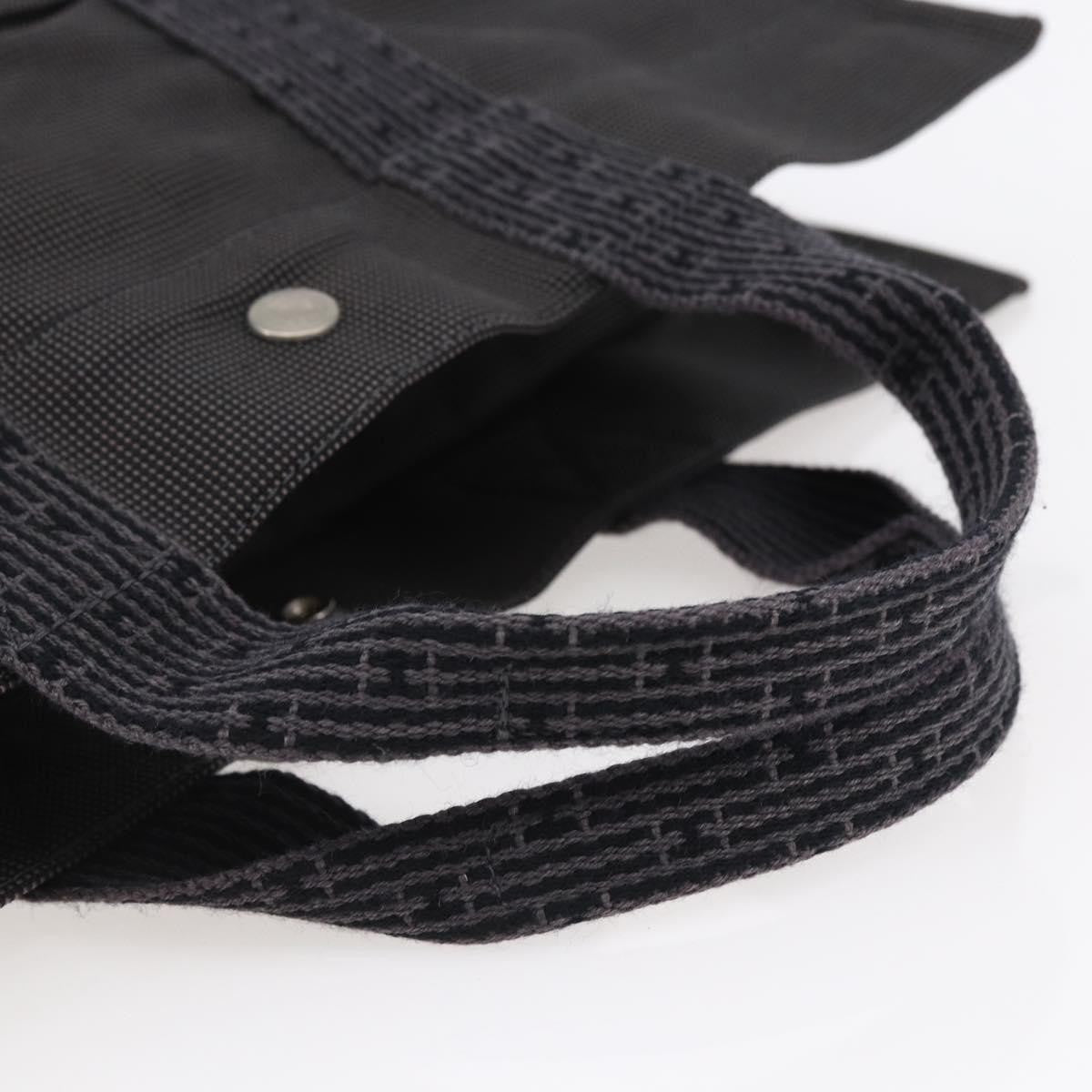 Hermes Fourre-tout Herline Fourre-tout Herline, GRAY, CANVAS, Tote bag