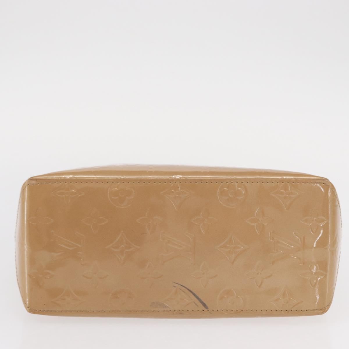 Louis Vuitton Reade Handbag Monogram Vernis, BEIGE, PATENT_LEATHER, Handbag