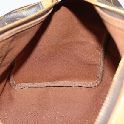 Louis Vuitton Sac Souple Handbag Monogram Canvas, BROWN, CANVAS, Travel bag