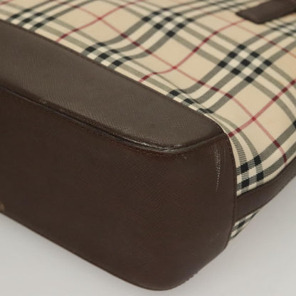 Burberry Nova Check Tote canvas check pattern, BEIGE, CANVAS, Tote bag