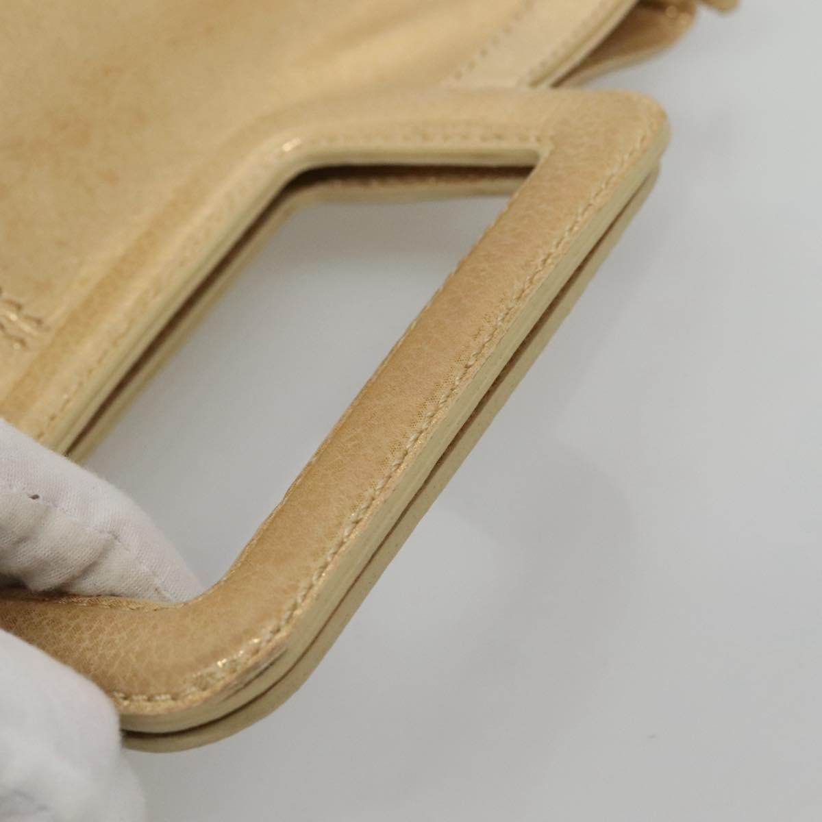 Burberry Blue Label Tote Bag Leather, GOLD, LEATHER, Tote bag